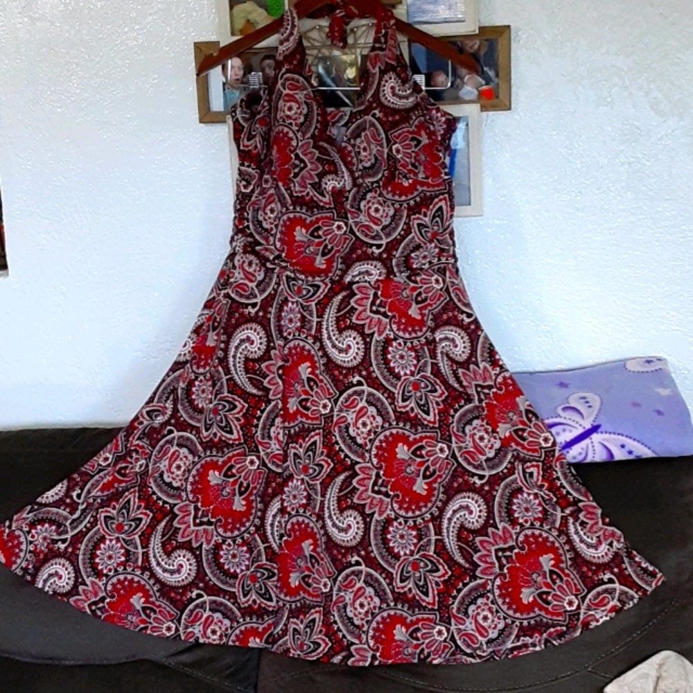 Red Summer dress
